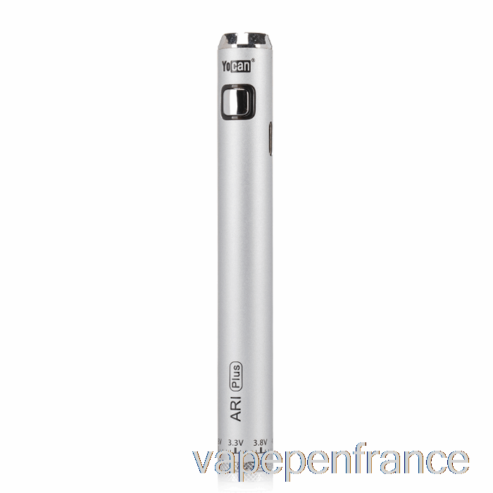 Yocan Ari Plus 900mah Batterie Argent Vape Stylo